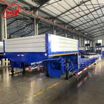 4 eixos de llit baix semi remolc